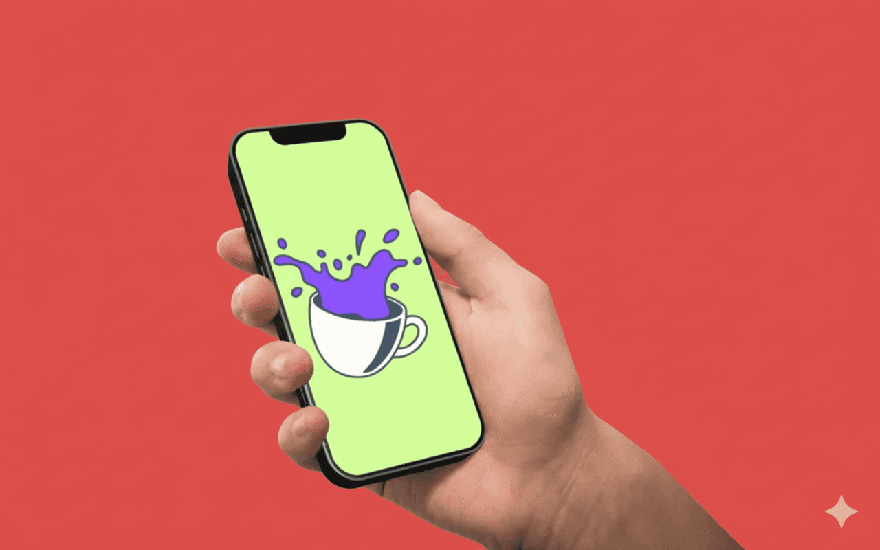 Tea app logo and branding representing the platform's anonymous reporting system and potential reputation risks